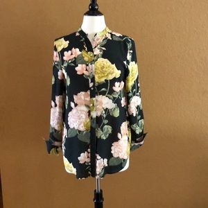 Floral Button Down
